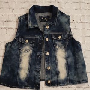 Denim vest